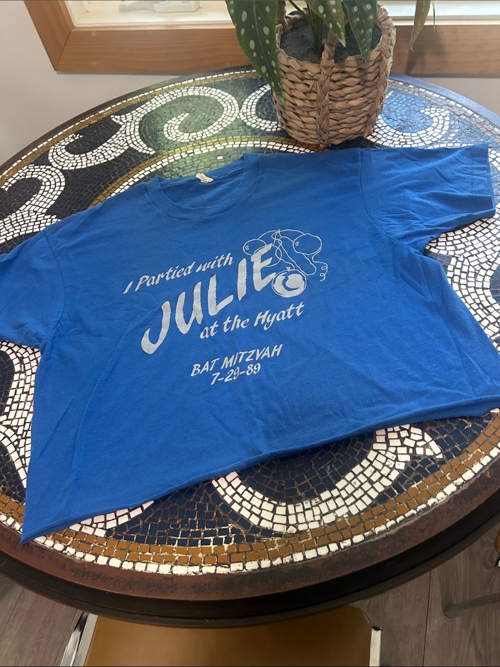 Vintage bat mitzvah tee